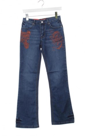 Blugi pentru copii Dockhouse, Mărime 10-11y/ 146-152 cm, Culoare Albastru, Preț 103,95 Lei
