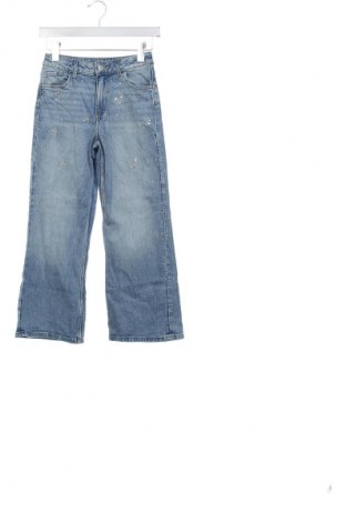 Dětské džíny  H&M, Velikost 9-10y/ 140-146 cm, Barva Modrá, Cena  760,00 Kč