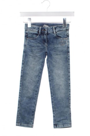 Dětské džíny  S.Oliver, Velikost 4-5y/ 110-116 cm, Barva Modrá, Cena  439,00 Kč