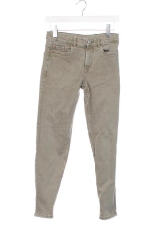 Dětské džíny  Zara, Velikost 12-13y/ 158-164 cm, Barva Zelená, Cena  226,00 Kč
