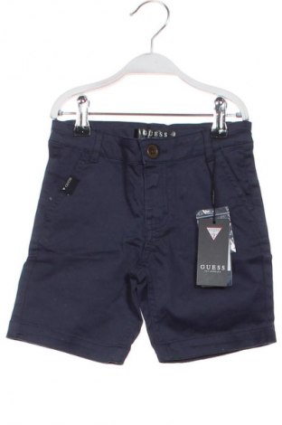 Pantaloni scurți pentru copii Guess, Mărime 4-5y/ 110-116 cm, Culoare Albastru, Preț 124,05 Lei