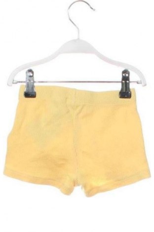Pantaloni scurți pentru copii H&M, Mărime 9-12m/ 74-80 cm, Culoare Galben, Preț 29,99 Lei