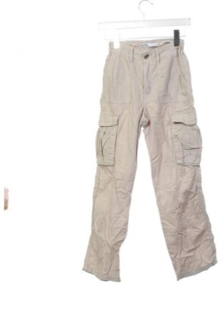 Dětské kalhoty  Bershka, Velikost 10-11y/ 146-152 cm, Barva Béžová, Cena  339,00 Kč
