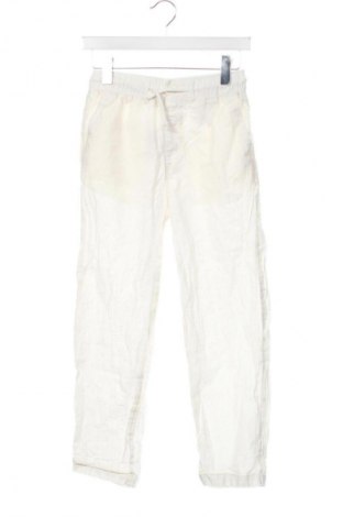 Pantaloni pentru copii H&M, Mărime 9-10y/ 140-146 cm, Culoare Alb, Preț 44,99 Lei
