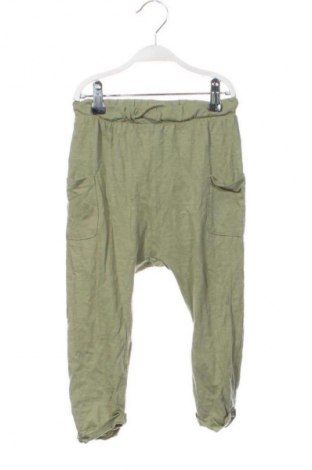 Pantaloni pentru copii H&M, Mărime 18-24m/ 86-98 cm, Culoare Verde, Preț 55,26 Lei