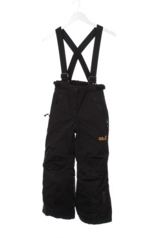 Kinderhose für Wintersport Jack Wolfskin, Größe 8-9y/ 134-140 cm, Farbe Schwarz, Preis 22,99 €