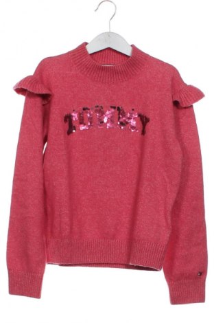 Детски пуловер Tommy Hilfiger, Размер 9-10y/ 140-146 см, Цвят Червен, Цена 117,99 лв.