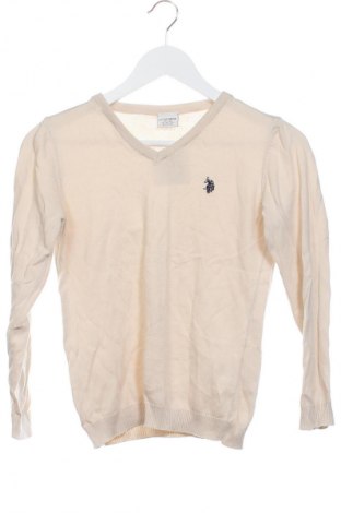 Παιδικό πουλόβερ U.S. Polo Assn., Μέγεθος 9-10y/ 140-146 εκ., Χρώμα  Μπέζ, Τιμή 10,99 €