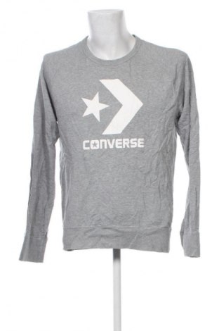 Ανδρική μπλούζα Converse, Μέγεθος M, Χρώμα Γκρί, Τιμή 26,99 €