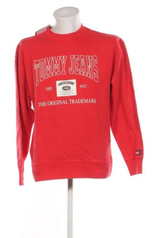 Herren Shirt Tommy Jeans, Größe S, Farbe Rot, Preis 87,99 €