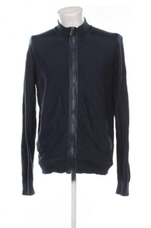 Herren Strickjacke Canda, Größe L, Farbe Blau, Preis 10,99 €