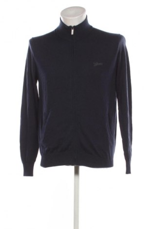 Herren Strickjacke Guess, Größe M, Farbe Blau, Preis € 43,99