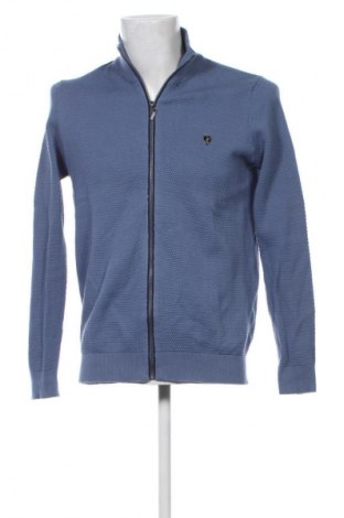 Herren Strickjacke Jacey Quinn, Größe M, Farbe Blau, Preis € 43,99