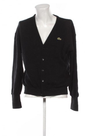 Herren Strickjacke Lacoste, Größe XL, Farbe Schwarz, Preis 62,99 €