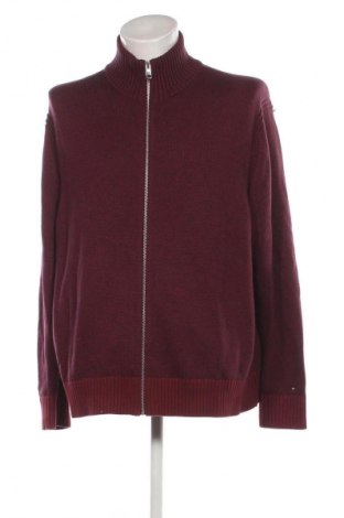 Męski kardigan Tommy Hilfiger, Rozmiar 3XL, Kolor Czerwony, Cena 824,99 zł