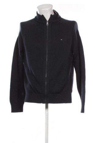 Jachetă tricotată de bărbați Tommy Hilfiger, Mărime L, Culoare Albastru, Preț 438,99 Lei