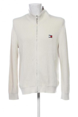 Herren Strickjacke Tommy Jeans, Größe XL, Farbe Beige, Preis € 89,99