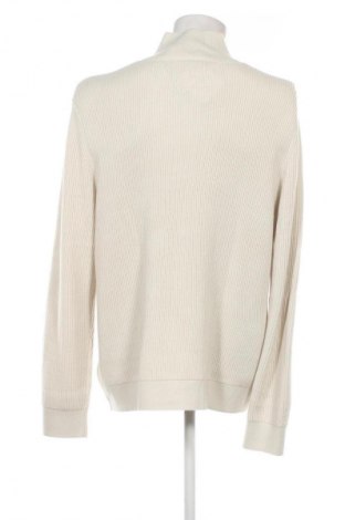 Jachetă tricotată de bărbați Tommy Jeans, Mărime XL, Culoare Ecru, Preț 479,99 Lei