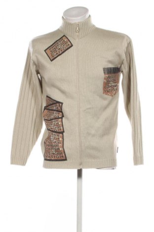 Herren Strickjacke Unbranded, Größe M, Farbe Beige, Preis 12,99 €
