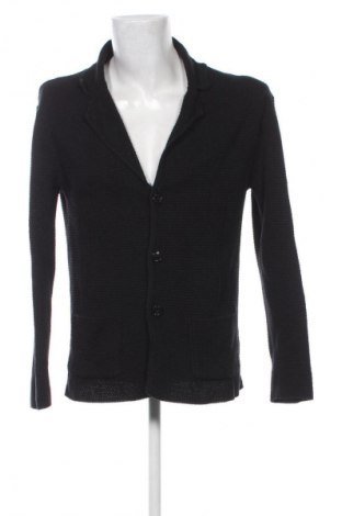 Herren Strickjacke Zara Man, Größe L, Farbe Schwarz, Preis 16,37 €