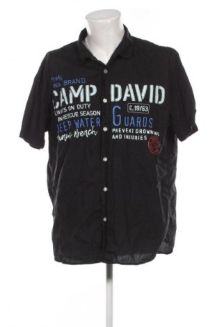Herrenhemd Camp David, Größe XXL, Farbe Schwarz, Preis 24,55 €