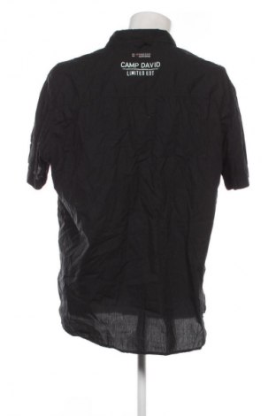 Herrenhemd Camp David, Größe XXL, Farbe Schwarz, Preis 24,55 €