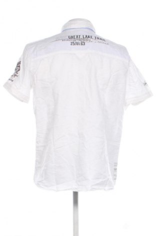 Herrenhemd Camp David, Größe M, Farbe Weiß, Preis € 34,99