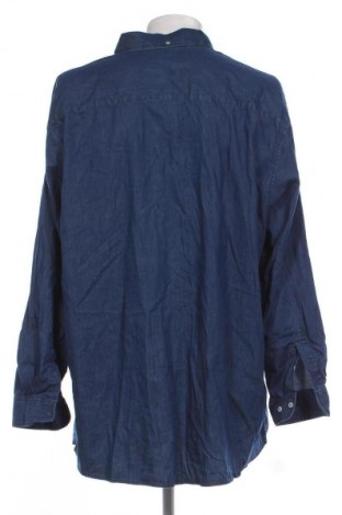 Herrenhemd Dressmann, Größe 4XL, Farbe Blau, Preis 53,99 €