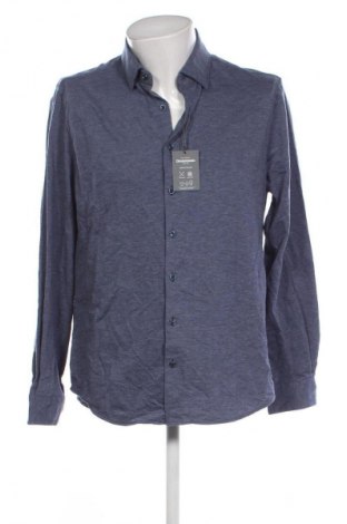 Herrenhemd Dressmann, Größe L, Farbe Grau, Preis 22,99 €
