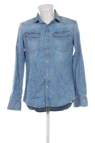 Herrenhemd G-Star Raw, Größe M, Farbe Blau, Preis € 21,99