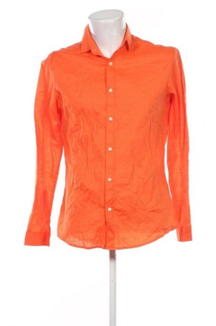 Herrenhemd H&M, Größe M, Farbe Orange, Preis 27,80 €