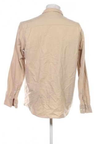 Herrenhemd H&M, Größe M, Farbe Beige, Preis 15,00 €