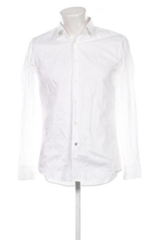 Herrenhemd Hugo Boss, Größe M, Farbe Weiß, Preis € 134,99
