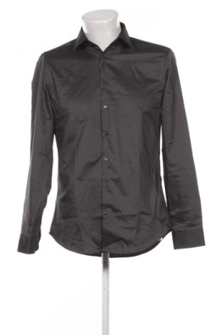 Herrenhemd Jake*s, Größe M, Farbe Grau, Preis € 53,99
