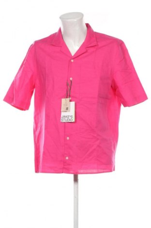 Herrenhemd Jake*s, Größe M, Farbe Rosa, Preis € 53,99
