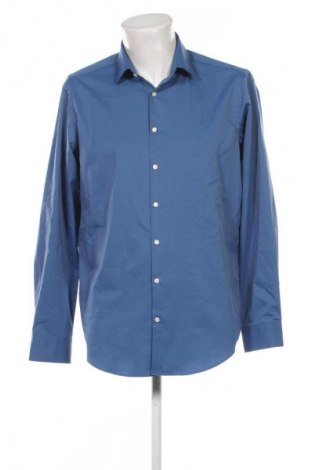 Herrenhemd Jake*s, Größe M, Farbe Blau, Preis 17,99 €