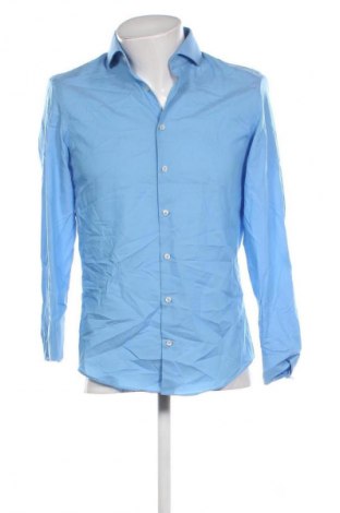 Herrenhemd Jake*s, Größe S, Farbe Blau, Preis 23,99 €