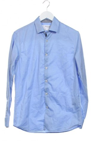 Herrenhemd Selected Homme, Größe S, Farbe Blau, Preis 56,37 €