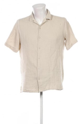 Herrenhemd Smog, Größe M, Farbe Beige, Preis 15,00 €