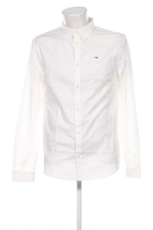 Herrenhemd Tommy Jeans, Größe L, Farbe Weiß, Preis € 39,99