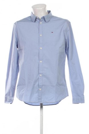 Herrenhemd Tommy Jeans, Größe XL, Farbe Blau, Preis € 97,99