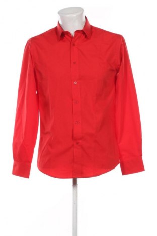 Herrenhemd Unbranded, Größe M, Farbe Rot, Preis € 9,99