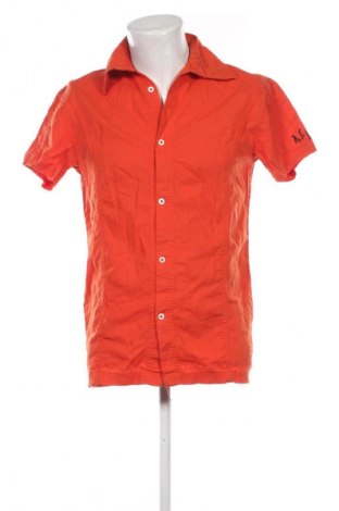 Herrenhemd Unbranded, Größe XL, Farbe Orange, Preis 23,59 €