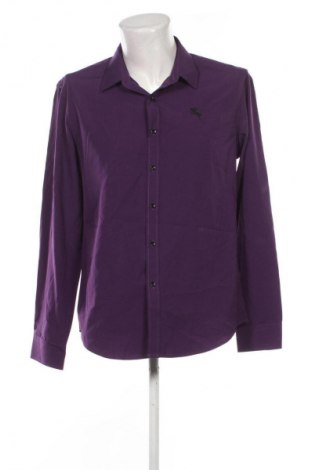 Herrenhemd Unbranded, Größe M, Farbe Lila, Preis € 20,99