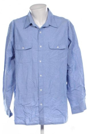 Herrenhemd Unbranded, Größe 3XL, Farbe Blau, Preis € 9,99