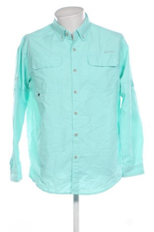 Herrenhemd Unbranded, Größe M, Farbe Blau, Preis € 8,99