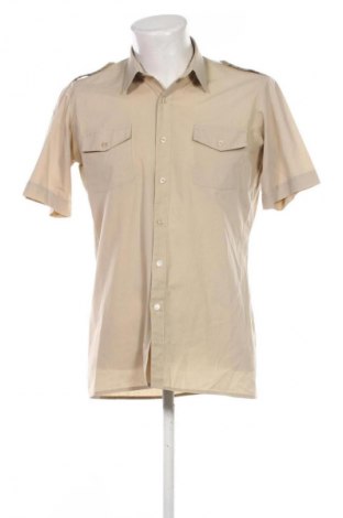 Herrenhemd Unbranded, Größe M, Farbe Beige, Preis 12,99 €