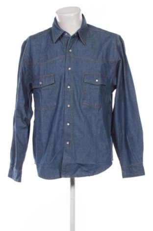 Herrenhemd Unbranded, Größe L, Farbe Blau, Preis 10,99 €