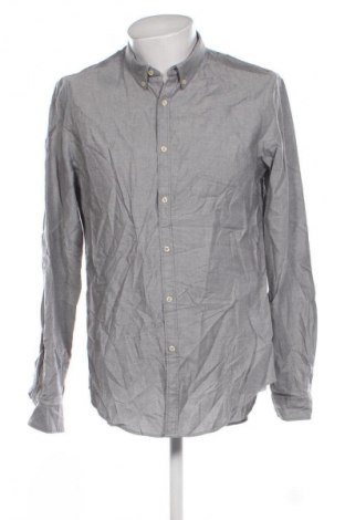 Herrenhemd Zara Man, Größe XL, Farbe Grau, Preis 10,99 €