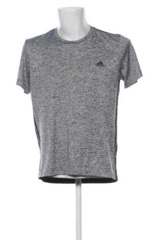 Ανδρικό t-shirt Adidas, Μέγεθος L, Χρώμα Γκρί, Τιμή 17,99 €